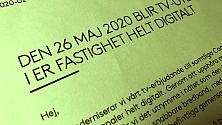 Den 26 maj 2020 blir TV-utbudet digitalt!
